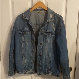 Boyfriend denim jean jacket